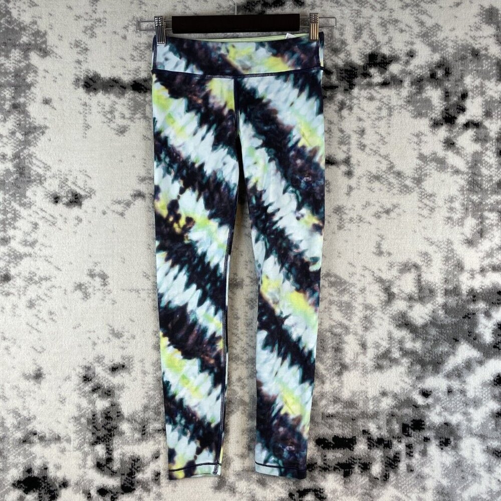 Athleta Girl Leggings Girls Size Large Chit Chat Athleisure Activewear Stretch